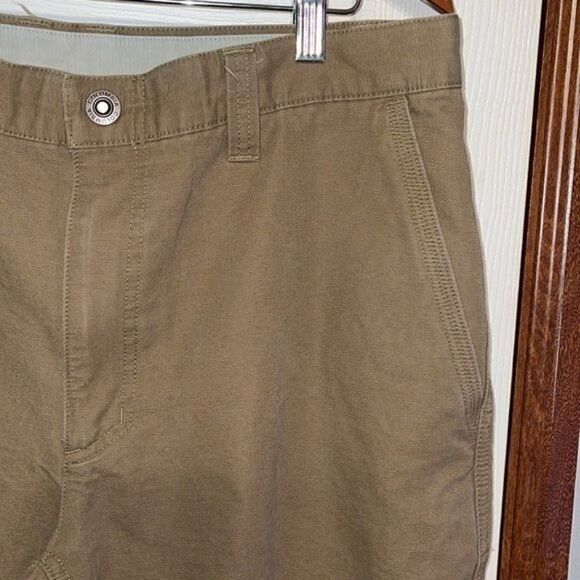 Columbia Mens Tan Stonewashed Cargo Work Pants -Size 34X32 - Picture 3 of 16
